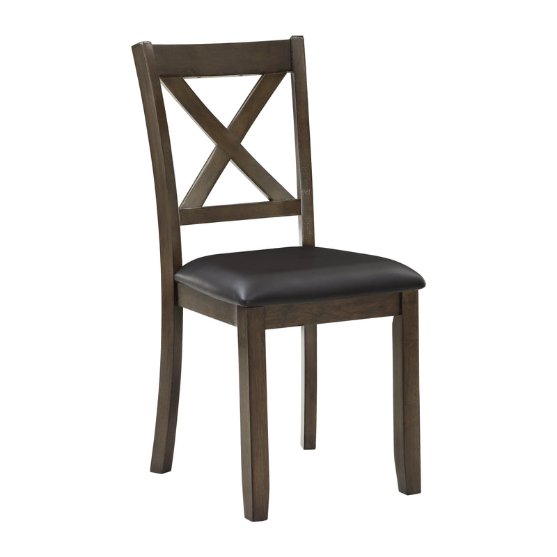 Hazel Charcoal Brown 5 - Piece Dining Set - Gate FurnitureDining Room Set