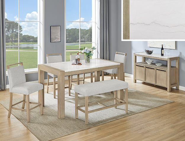 Hazel Counter Height Bench - 1721-BENCH