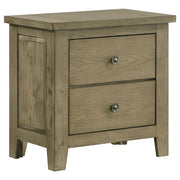 Hazlewood 2-drawer Nightstand Bedside Table Vineyard Oak - 207532