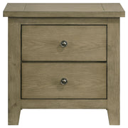 Hazlewood 2-drawer Nightstand Bedside Table Vineyard Oak - 207532