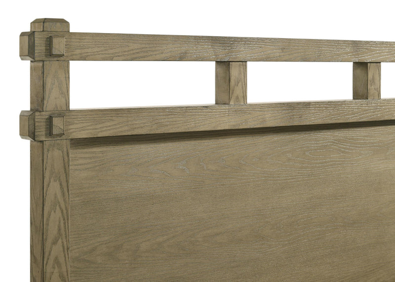 Hazlewood 59-inch Eastern King Storage Bed Vineyard Oak - 207530KE
