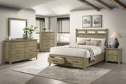 Hazlewood 6-drawer Bedroom Dresser with Mirror Vineyard Oak - 207533M