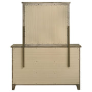Hazlewood 6-drawer Bedroom Dresser with Mirror Vineyard Oak - 207533M
