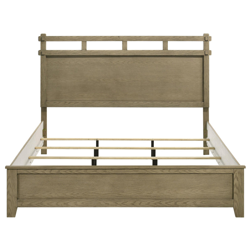 Hazlewood 61-inch Eastern King Panel Bed Vineyard Oak - 207531KE