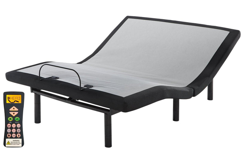Head - Foot Model Best Black California King Adjustable Base - Gate FurnitureFoundation