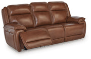 Healy Pier Chocolate Power Reclining Sofa - U1120415