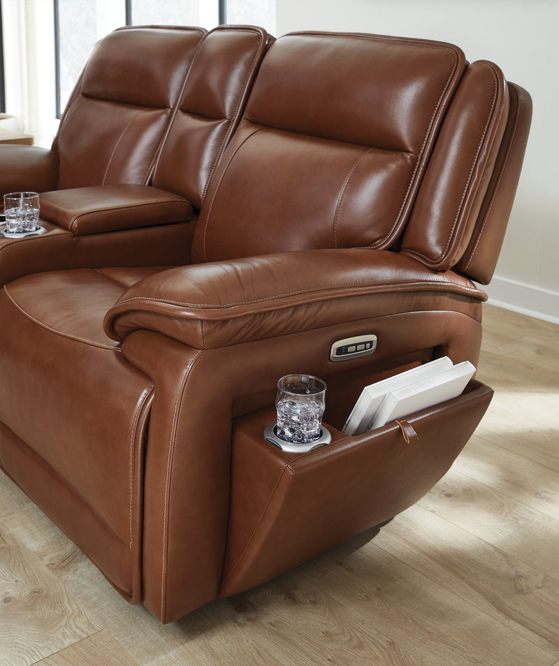 Healy Pier Power Reclining Sofa and Loveseat from Ashley - Luna Furniture