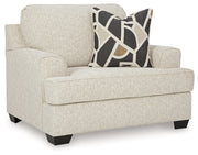 Heartcort Sofa, Loveseat, Chair and Ottoman in Quartz - PKG019289