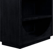Hearth Solid Wood Bookcase in Black - 77024Black