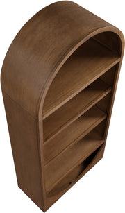 Hearth Solid Wood Bookcase in Brown - 77024Brown