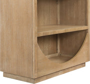 Hearth Solid Wood Bookcase in Natural - 77024Natural
