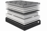 Heather Series King Mattress - With Boxspring - 47620246765785