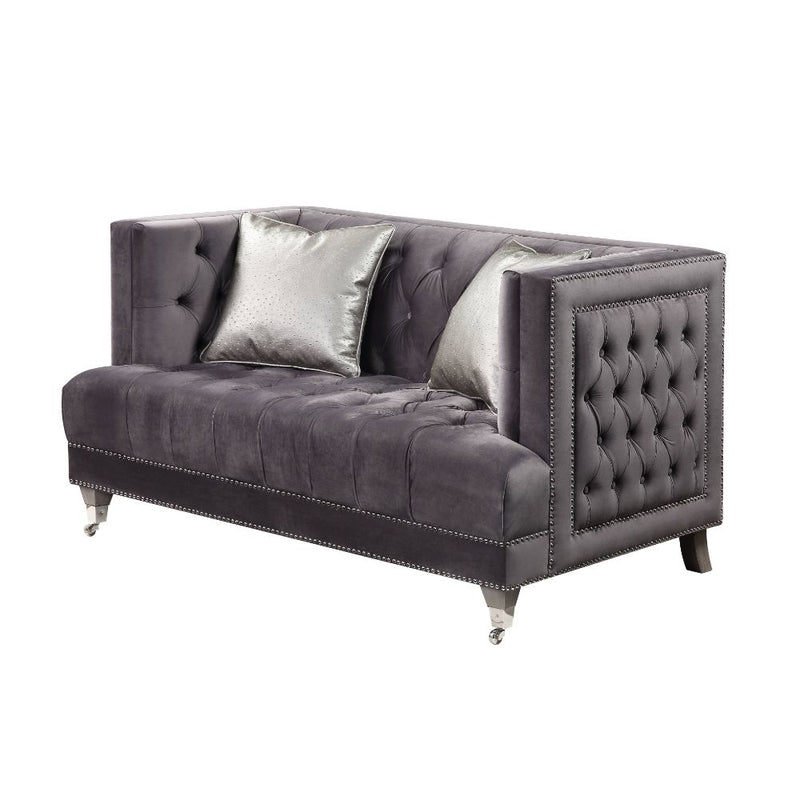 Hegio Loveseat W/2 Pillows - 55266
