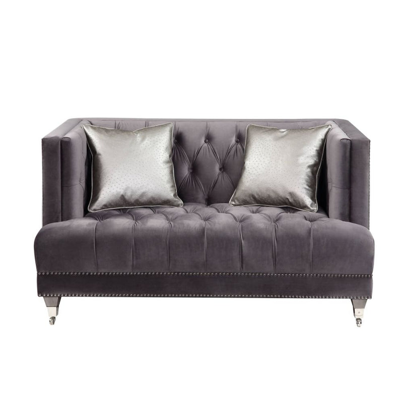 Hegio Loveseat W/2 Pillows - 55266