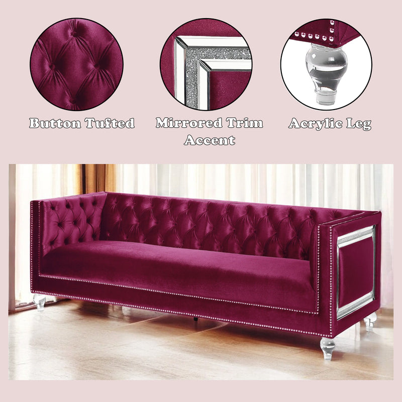 Heibero Sofa W/2 Pillows (Same 56895) - LV01400