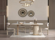 Helena Ivory 7 - Piece Dining Set - Gate FurnitureDining Room Set