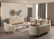 Helena Ivory 7 - Piece Dining Set - Gate FurnitureDining Room Set