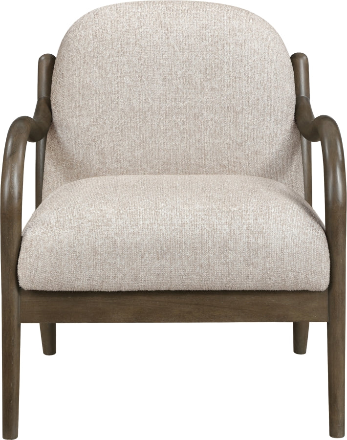 Helmsley Performance Fabric Upholstered Chair in Beige - 33067Beige