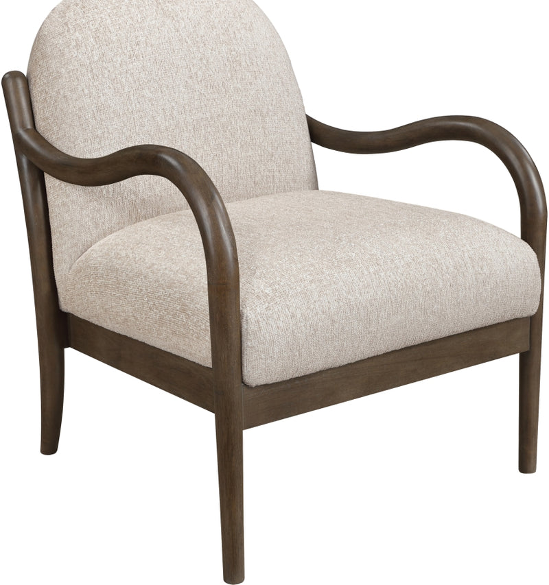 Helmsley Performance Fabric Upholstered Chair in Beige - 33067Beige