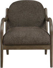 Helmsley Performance Fabric Upholstered Chair in Brown - 33067Brown