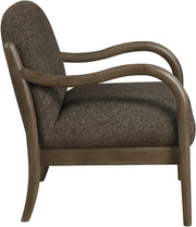Helmsley Performance Fabric Upholstered Chair in Brown - 33067Brown