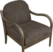 Helmsley Performance Fabric Upholstered Chair in Brown - 33067Brown