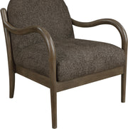 Helmsley Performance Fabric Upholstered Chair in Brown - 33067Brown