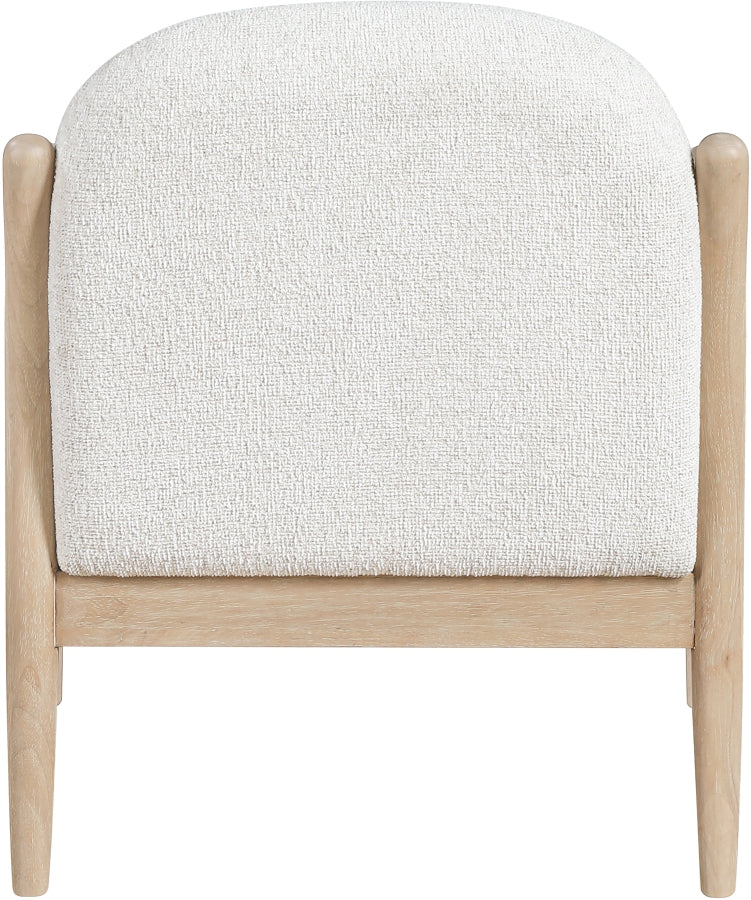 Helmsley Performance Fabric Upholstered Chair in Cream - 33066Cream