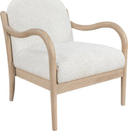 Helmsley Performance Fabric Upholstered Chair in Cream - 33066Cream