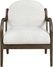 Helmsley Performance Fabric Upholstered Chair in Cream - 33067Cream