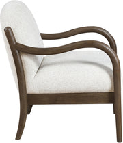 Helmsley Performance Fabric Upholstered Chair in Cream - 33067Cream