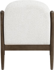 Helmsley Performance Fabric Upholstered Chair in Cream - 33067Cream