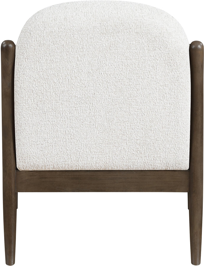 Helmsley Performance Fabric Upholstered Chair in Cream - 33067Cream