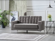 Hemera 63" Wide Tufted Convertible Loveseat - Gate FurnitureLoveseat
