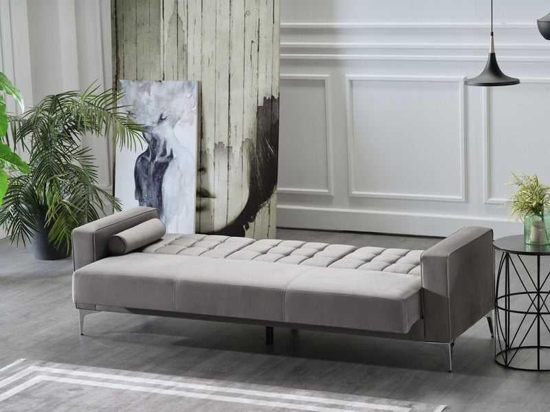 Hemera 88.6" Wide Tufted Convertible Sofa - Gate FurnitureSofas