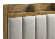Henderson 4-piece Eastern King Bedroom Set Medium Oak - 222971KE-S4