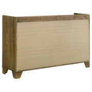 Henderson 4-piece Eastern King Bedroom Set Medium Oak - 222971KE-S4