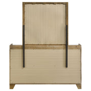 Henderson 6-drawer Bedroom Dresser with Mirror Medium Oak - 222973M