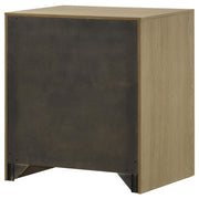 Hendricks 1-drawer Nightstand Bedside Table with Cubby Light Oak - 222652