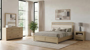 Hendricks 4-piece Queen Bedroom Set Light Oak - 222651Q-S4