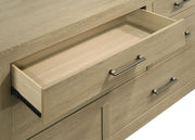 Hendricks 4-piece Queen Bedroom Set Light Oak - 222651Q-S4