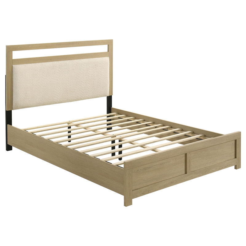 Hendricks 4-piece Queen Bedroom Set Light Oak - 222651Q-S4