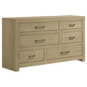 Hendricks 4-piece Queen Bedroom Set Light Oak - 222651Q-S4