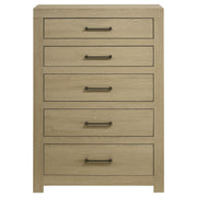 Hendricks 5-drawer Bedroom Chest of Drawers Light Oak - 222655