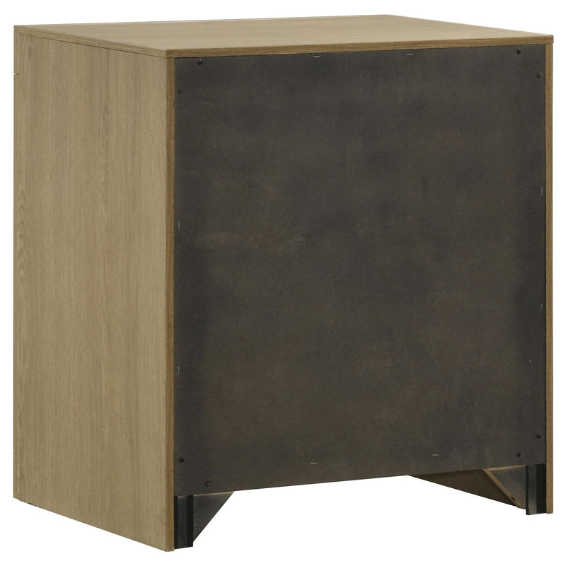 Hendricks 5-piece Eastern King Bedroom Set Light Oak - 222650KE-S5