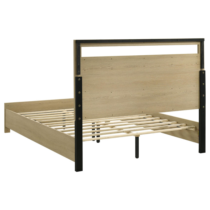Hendricks 5-piece Queen Bedroom Set Light Oak - 222651Q-S5