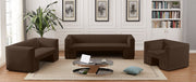 Henson Velvet Upholstered Chair in Brown - 665Brown-C