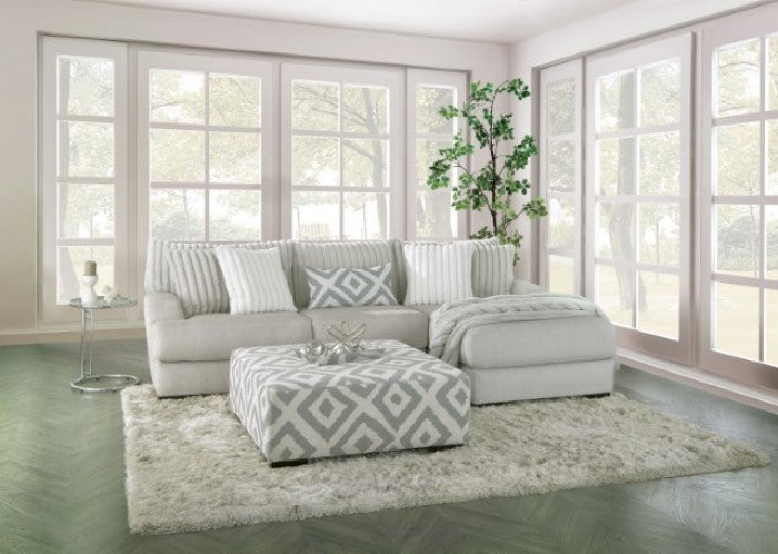 Hermance Gray Sectional - SM5178-SECT
