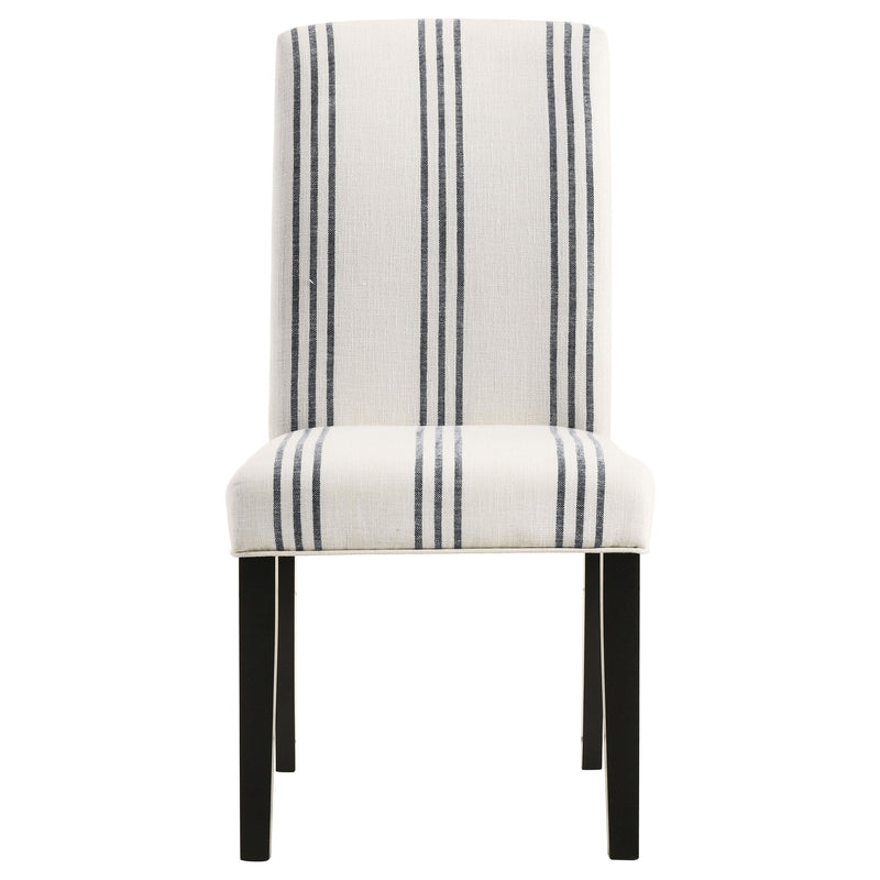 Herran Upholstered Dining Side Chair Beige (Set of 2) - 121782