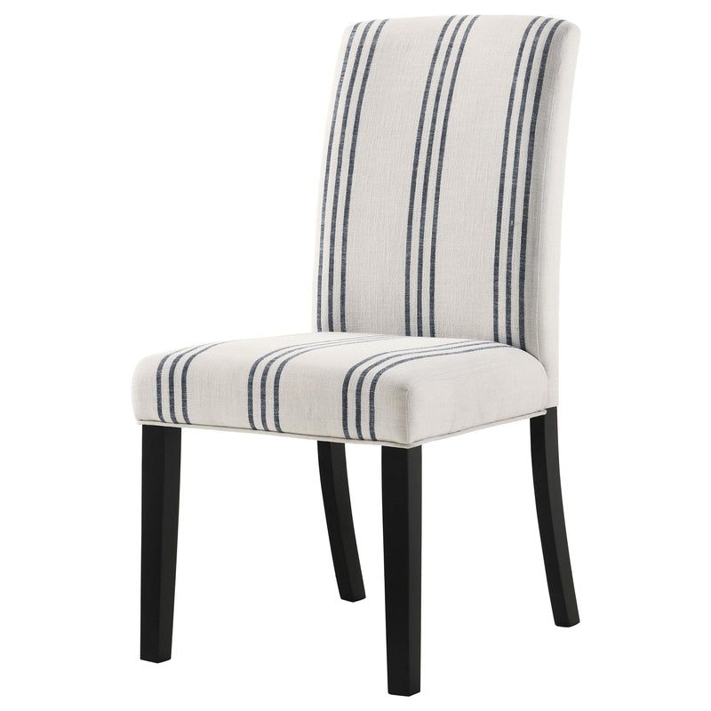Herran Upholstered Dining Side Chair Beige (Set of 2) - 121782